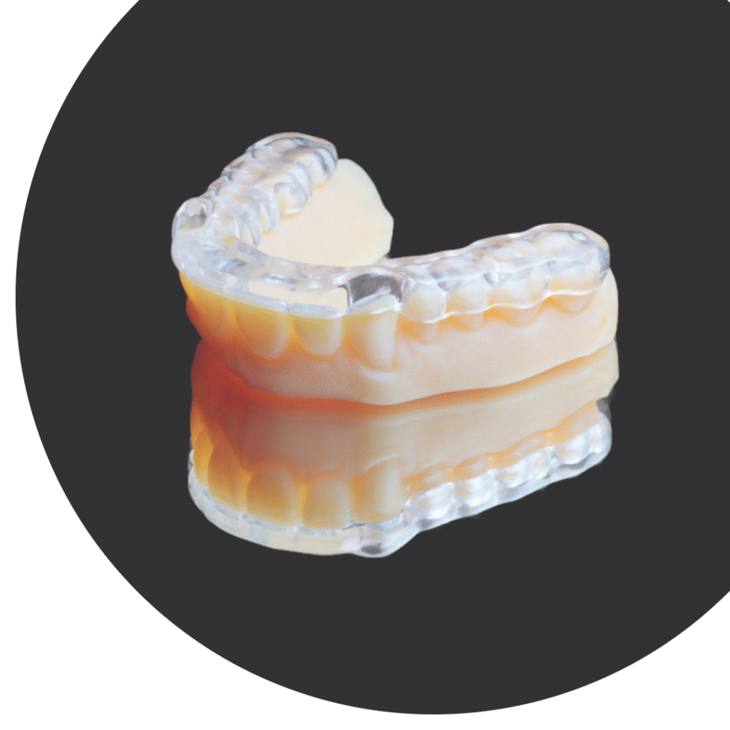Inman Digital Splint Product Photo with Black Background